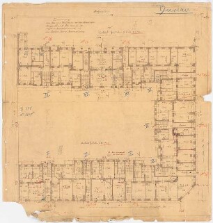 Siedlung Haeselerstraße, Berlin-Charlottenburg: Block 10, Haeselerstraße 14a-c: Grundriss EG