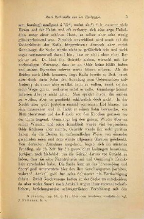 Zwei Rechtsfälle aus der Eyrbyggja