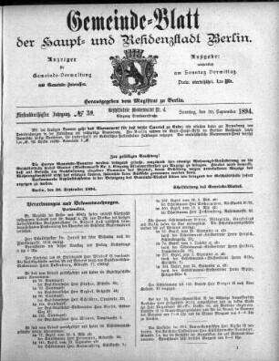 1894,39: No. 39, 30. September 1894