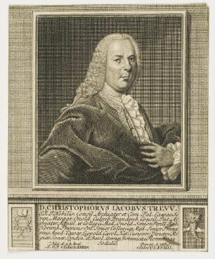 Bildnis des Christophorvs Iacobvs Trew