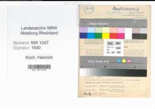 Entnazifizierung Heinrich Koch , geb. 21.05.1890 (Beamter)