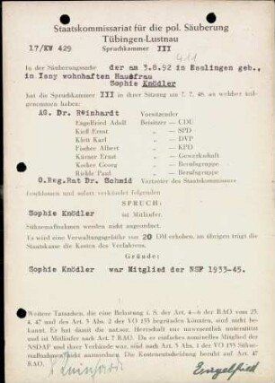 Knödler, Sophie