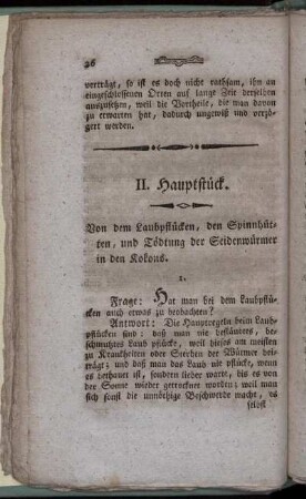 II. Hauptstück.