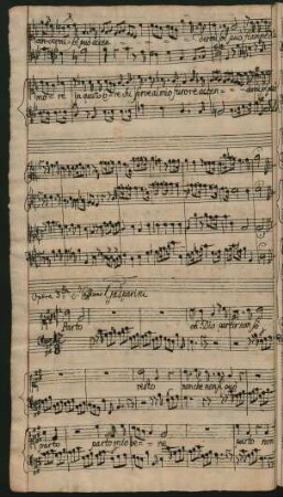 Statira. Auszüge; S, strings, b.fig