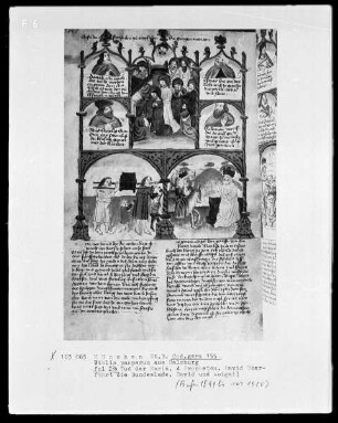 Biblia Pauperum aus Salzburg — ---, Folio 23verso