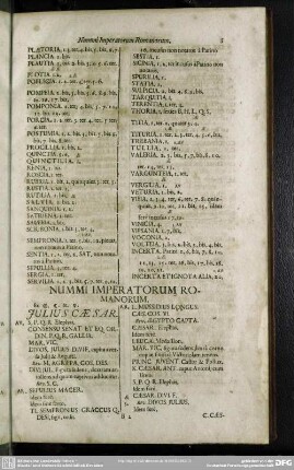 Nummi Imperatorum Romanorum