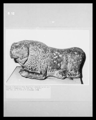 Löwenskulptur aus Gjumri