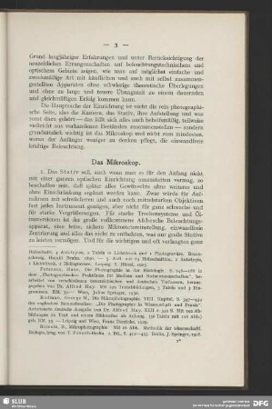 Das Mikroskop