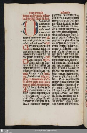 Pars hyemalis de sanctis Folium [Pars estiualis de sanctis Folium]