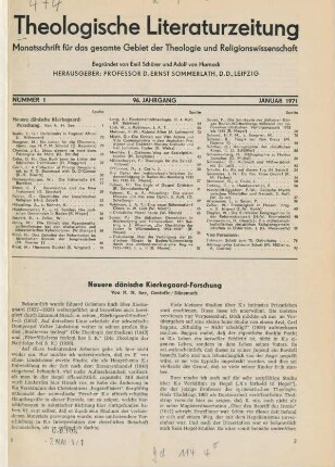 1 - 18 Neuere dänische Kierkegaard-Forschung