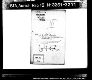Die dem Korbmacher H.G. Fecht in Leer erteilte Befreiung von dem Erfordernis des 25jährigen Mindestalters zum selbständigen Gewerbebetrieb