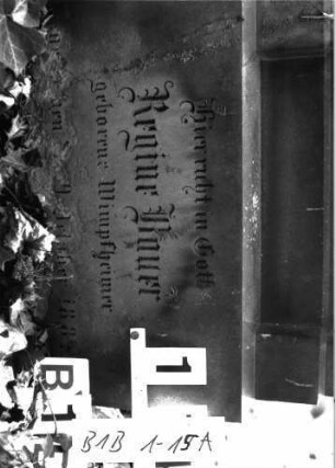 Grabstein B I B/1/15A