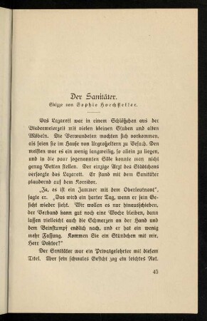 45-62, Der Sanitäter