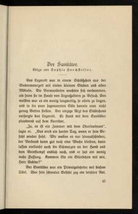 45-62, Der Sanitäter