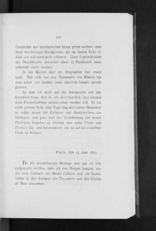 Paris, den 27. Juni 1892.