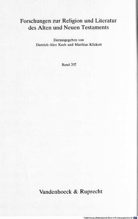 Prophetie als Theologie : die "so spricht Jahwe-Formeln" und das Grundverständnis alttestamentlicher Prophetie