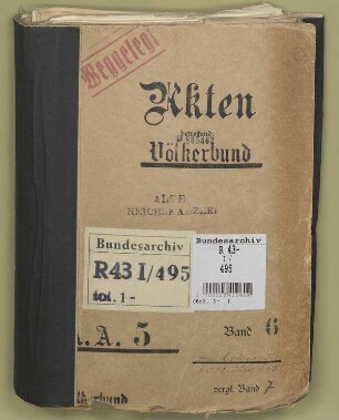 Völkerbund: Bd. 6