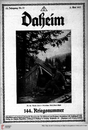 Hefte 31-34, Mai 1917