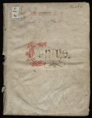 Geistliche Vokalmusik. Cantus : 16. Jh.