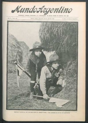 Torneo nacional de los boy-scouts argentinos [Fotografía]