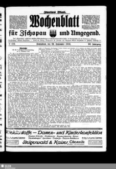 Wochenblatt für Zschopau und Umgegend : Zschopauer Tageblatt u. Anzeiger, 02