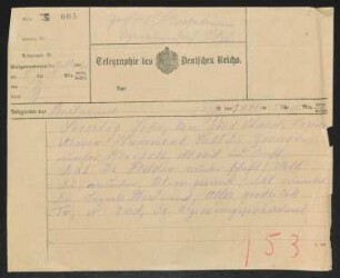 Brief von Hermann Haussmann an Gerhart Hauptmann