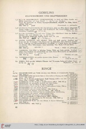 Ringe (Nr. 821-862)