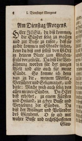 8-11, Dienstag