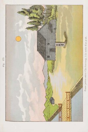 Fig. 175. Pierre préservatrice Che-kan-tang, à la sortie d'un pont