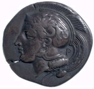 Münze, Didrachme, ca. 350 - 300 v. Chr.