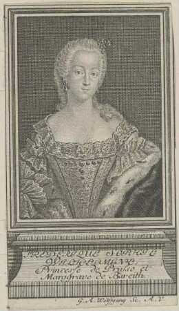 Bildnis der Wilhelmine Friederike Sophie von Preussen