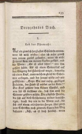 Dreyzehntes Buch.