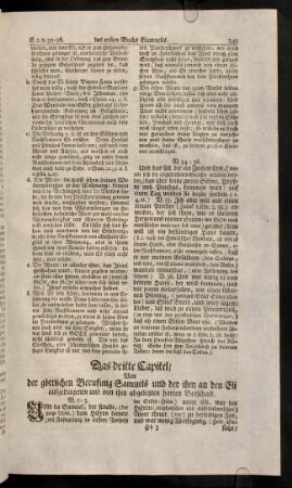 245-255, Das dritte - fuenfte Capitel