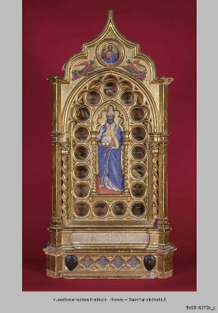 Reliquiar, dem heiligen Nikolaus von Bari geweiht