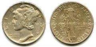 USA, 1 Dime