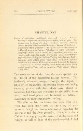 Chapter XXI. Danger of navigation ...
