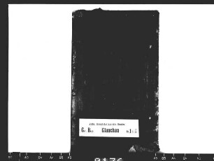 Gerichtshandelsbuch für die Vorstädte von Glauchau (Peniger Anteil), Bd. 3