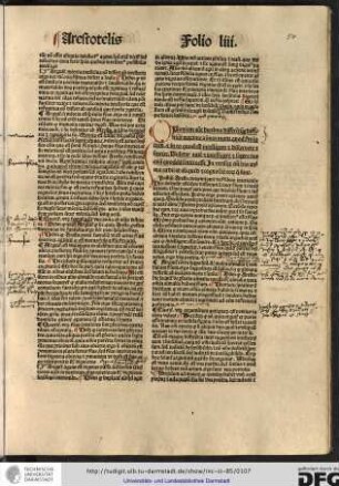 Postquam Arestoteles determinavit de sensibus interioribus hic intendit ostendere differentiam inter sensum et intellectum...