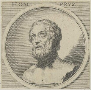 Bildnis des Homervs