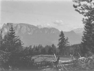Dolomiten : Blick auf die Dolomiten
