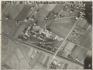 Fabrikanlage nördlich Bahnhof Allach (1300 m)