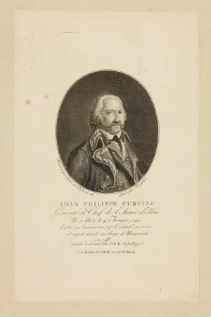Bildnis des Adam Philippe Custine