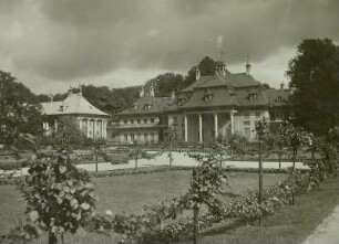 Bergpalais, Hofseite, Ansicht von Südwesten