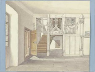 Treppe im Rathaus zu Überlingen