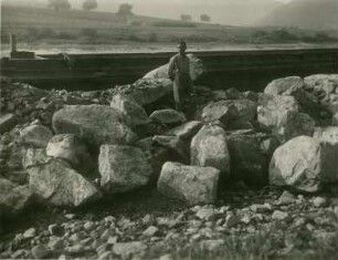Staustufe Neckarsteinach und Neckargerach, Deutschland, 1930-1931