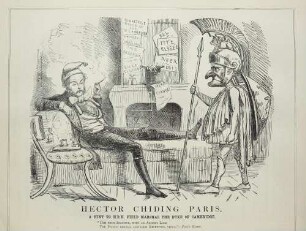 Hector chiding Paris