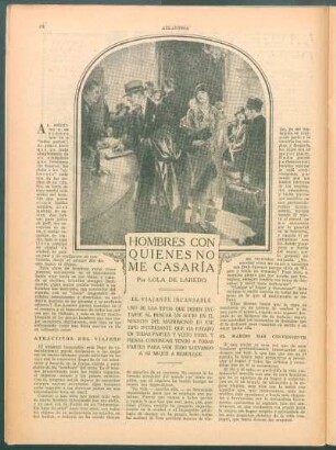 Hombres con quienes no me casaría