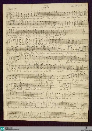 4 Sacred songs - Don Mus.Ms. 757 : V (4), orch, org