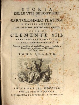 Storia Delle Vite De Pontefici, 4