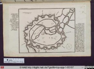 Ein Stadtplan von Braunschweig mit Erläuterungen